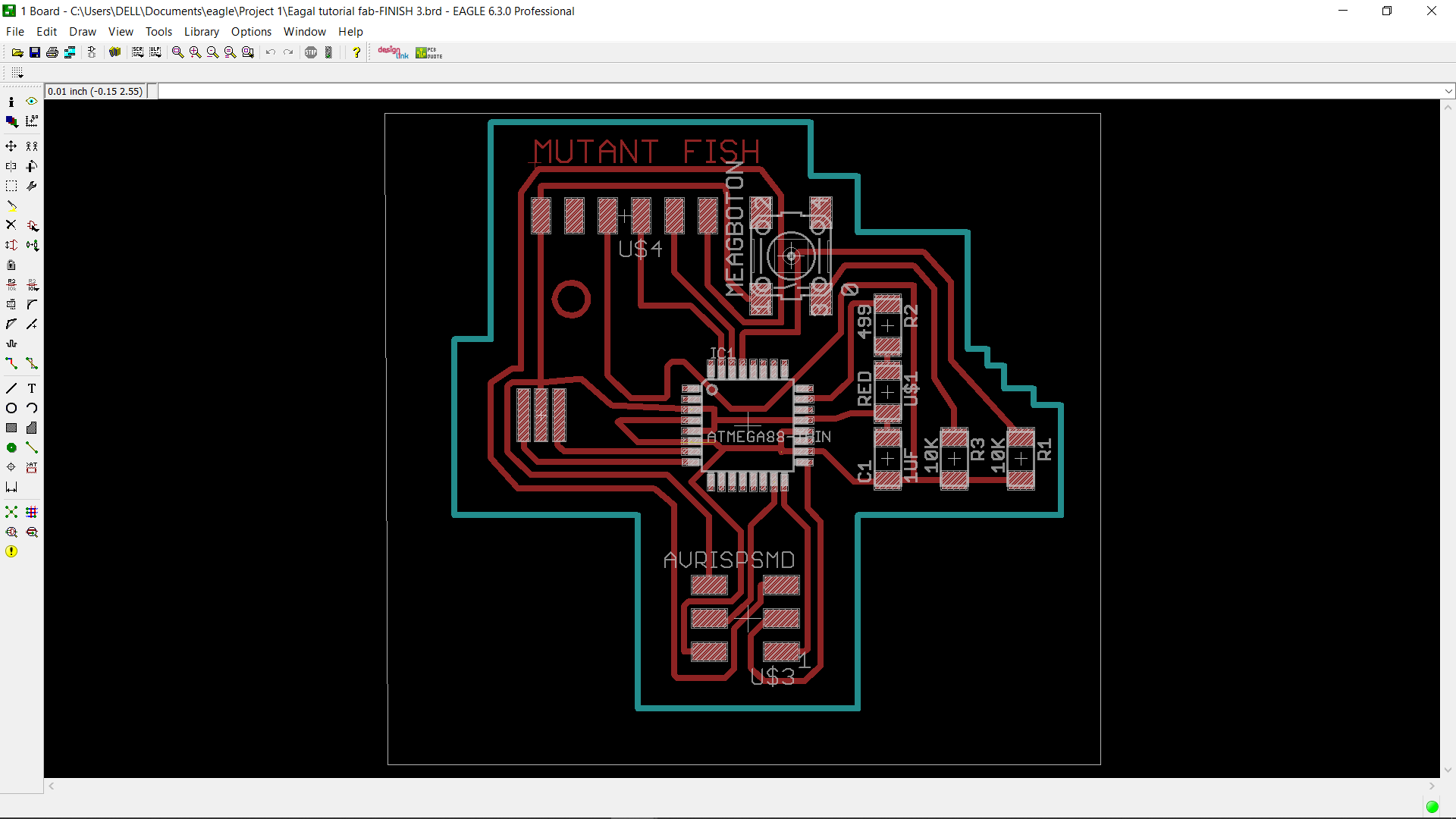 	! Final cut & ! Mutant fish diagram